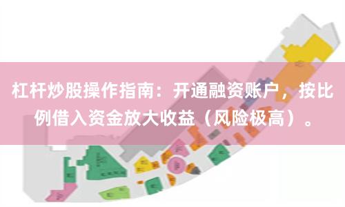 杠杆炒股操作指南：开通融资账户，按比例借入资金放大收益（风险极高）。